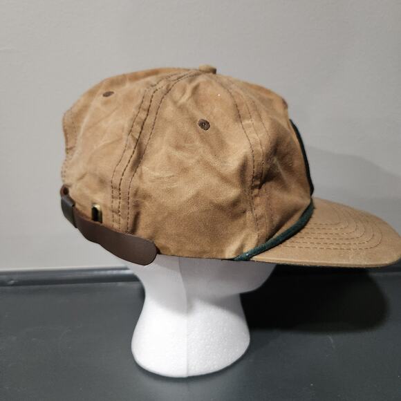 Sendero Provisions Co WAX Adjustable Strapback Rope Brown Hat Cap OSFA - Picture 7 of 14